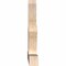 Ekena Millwork Saratoga Smooth Timber Gable Bracket, Douglas Fir, 84"W x 42"H x 5 1/2"D x 5 1/2"F, 12/12 Pitch GBW084X42X0606SAR00SDF - alternate 4